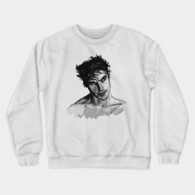 Antoni Porowski portrait Crewneck Sweatshirt by Hoshimem